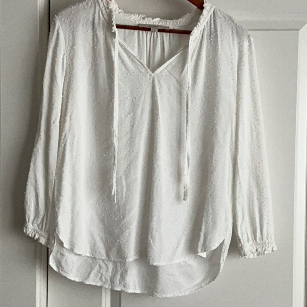 Loft White Women's Top